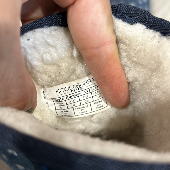 Kookaburra by Ugg toddler child shearling lined star winter boots 1154071 - Picture 11 of 11